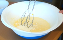 Préparation de la pâte à Lammele